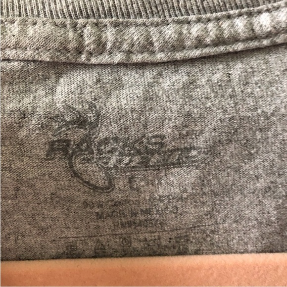 Racks & Reels gray long sleeve graphic tee in size L - Picture 7 of 7